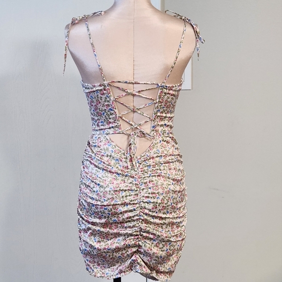 New!For Love and Lemons Baby Butterflies Slip Dress - Picture 8 of 16